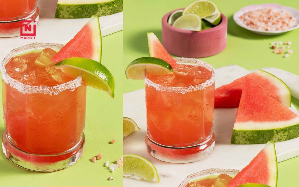 Fresh recipe for watermelon margarita: summer in a glass