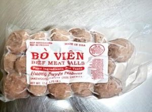 Bo Vien Huong Duyen Case / Meat Ball Huong Duyen Case