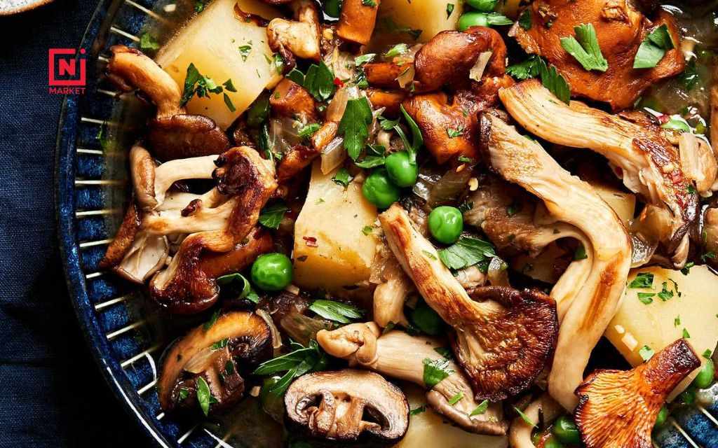 Mushroom medley magic: Mix, recipe cook & enjoy delicious meal