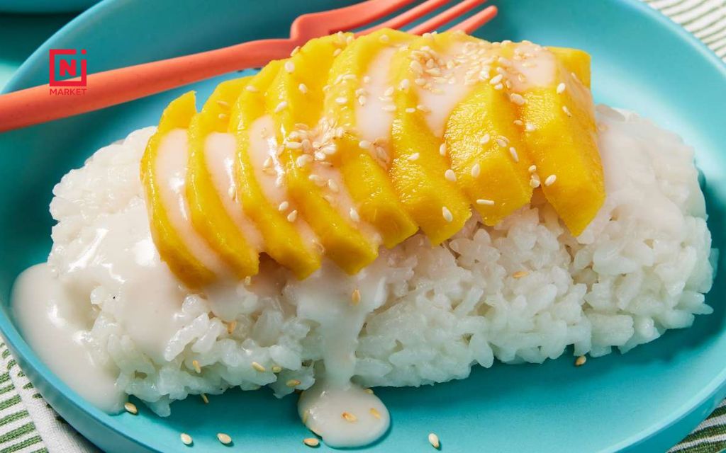 Mango Sticky Rice (Khao Niao Mamuang) - Top 6 Easy Vegetarian Dessert Recipes
