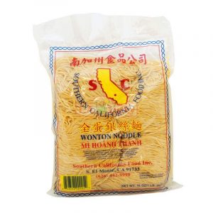 Southern California Wonton Mi Hoanh Thanh Noodles (40 bags x 1lb)