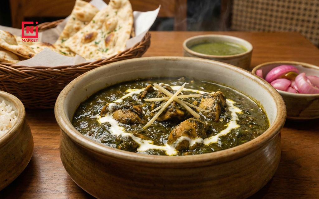 Palak chicken is a North Indian-style curry