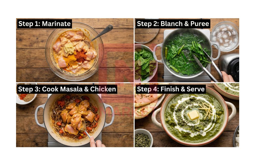 Palak Chicken Recipe: Step-by-Step Cooking Guide