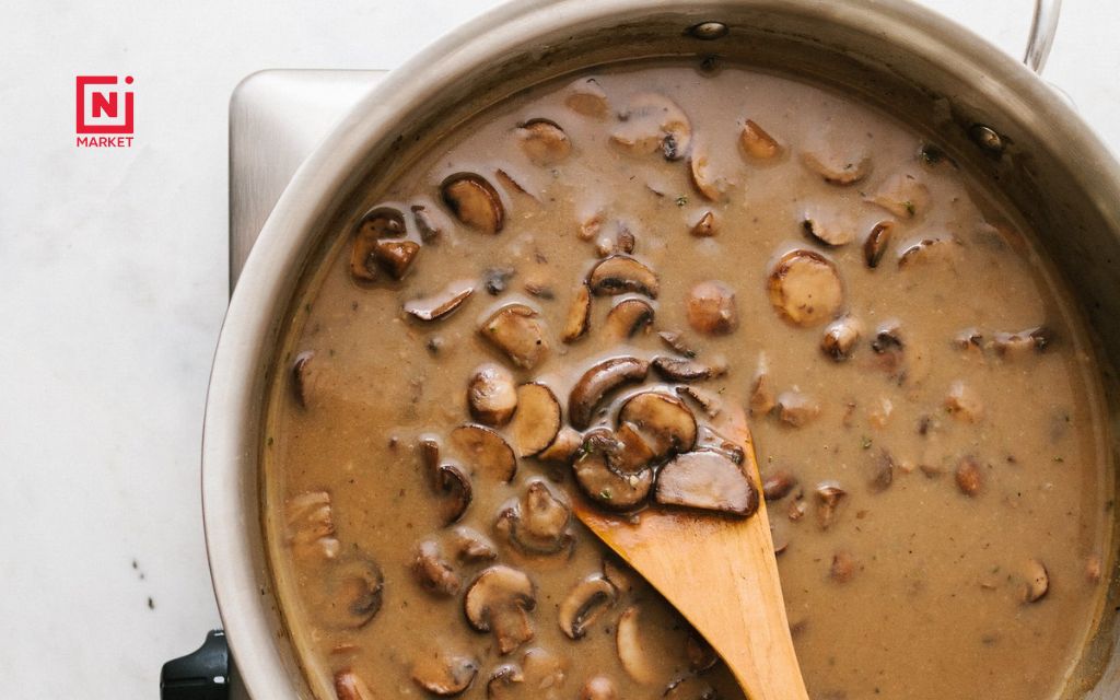 What is vegetarian mushroom gravy?