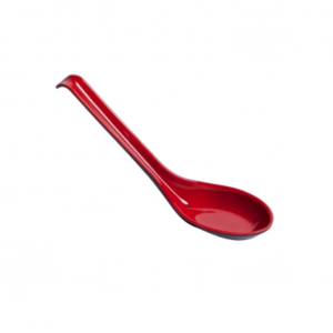 Red/Black Soup Spoons /Muong Den Do Box