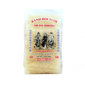 Three Ladies Fine Rice Vermicelli 12oz (Banh Hoi Tuoi 3 Co Gai)