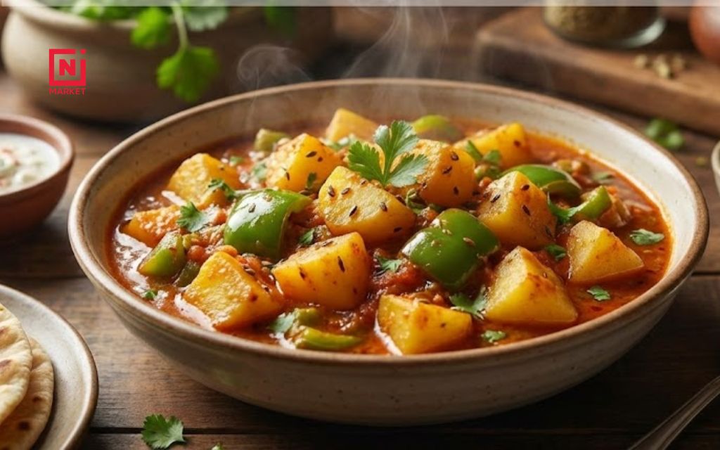 Aloo shimla mirch recipe: Comfort food ready in just 25 minutes