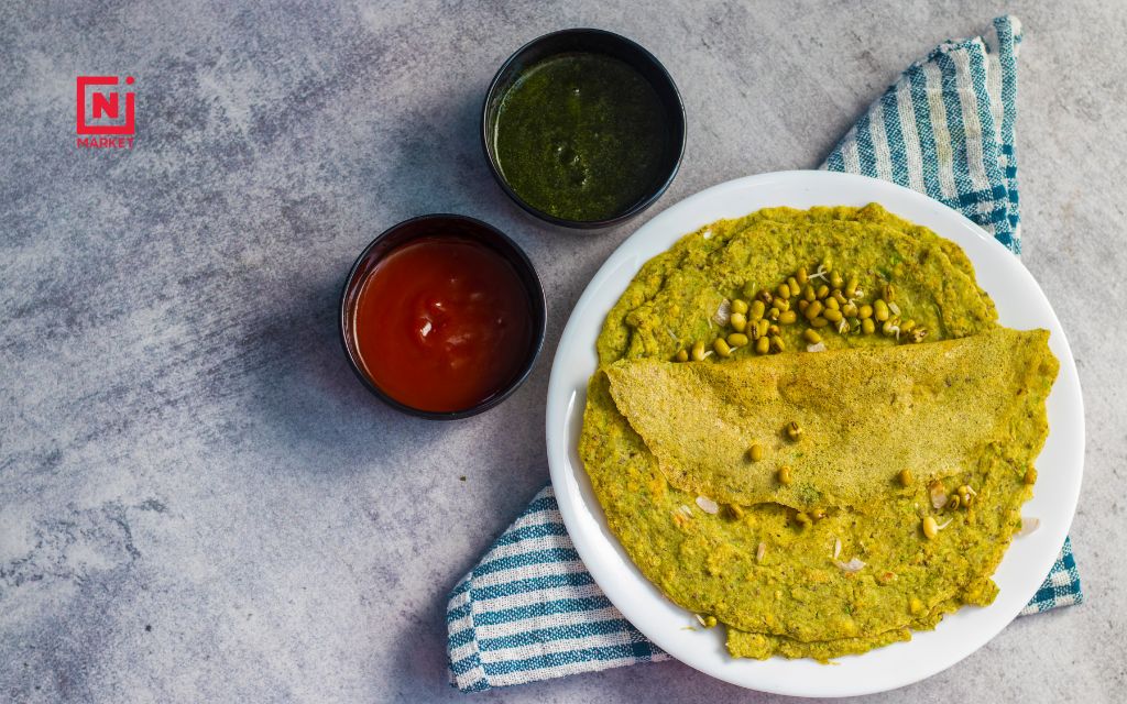 Explore best recipe for green moong dal chilla for a protein-rich meal