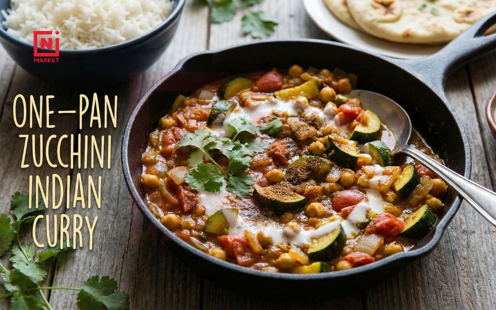 Recipe suggestion: One-pan zucchini Indian recipe curry