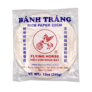 FLY HORSE 22 cm Rice Paper (44bags x 340g)/ Banh Trang Ngua 22 cm