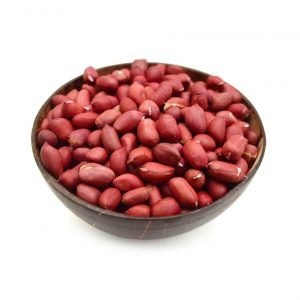 Red skin peanuts